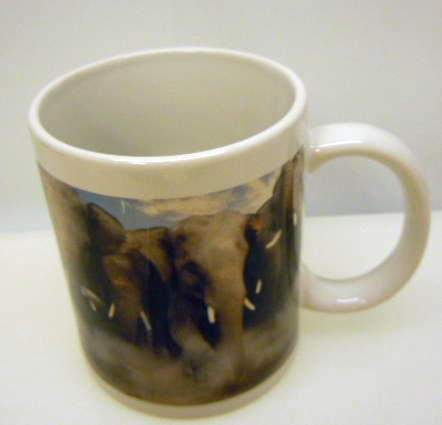 Mugg med elefantmotiv - 2