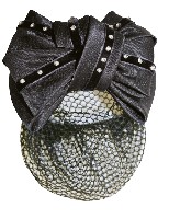 Hårnät med syntetiska diamanter  - 3