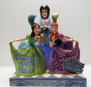 Disney Lady Tremaine Anastasia & Drizella av Jim Shore