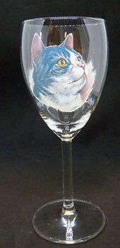 Katt Glas, Vinglas 20 cl, Katt Nr 4