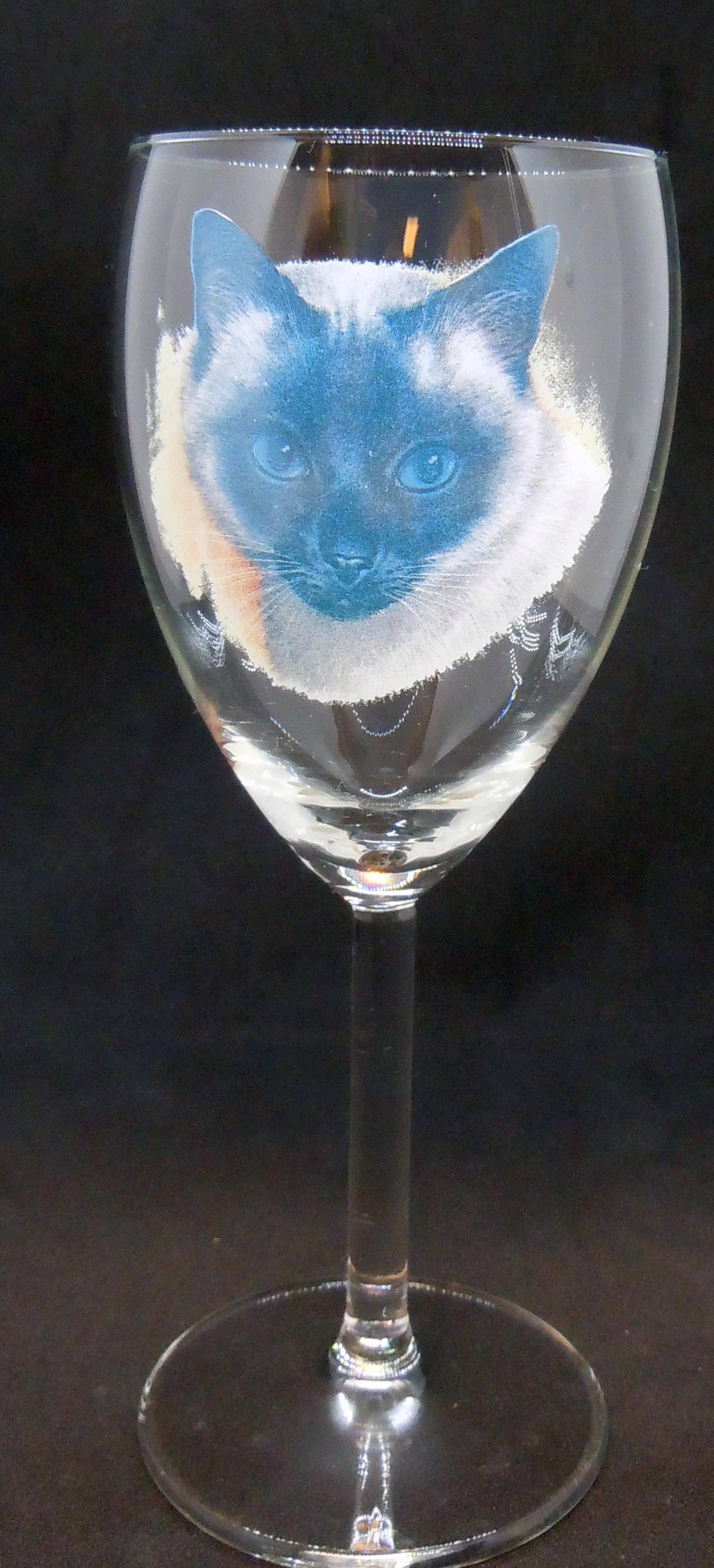 Katt Glas, Vinglas 20 cl, Katt Nr6