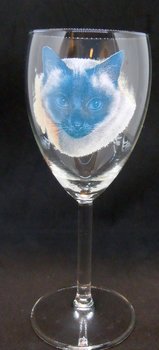 Katt Glas, Vinglas 20 cl, Katt Nr6