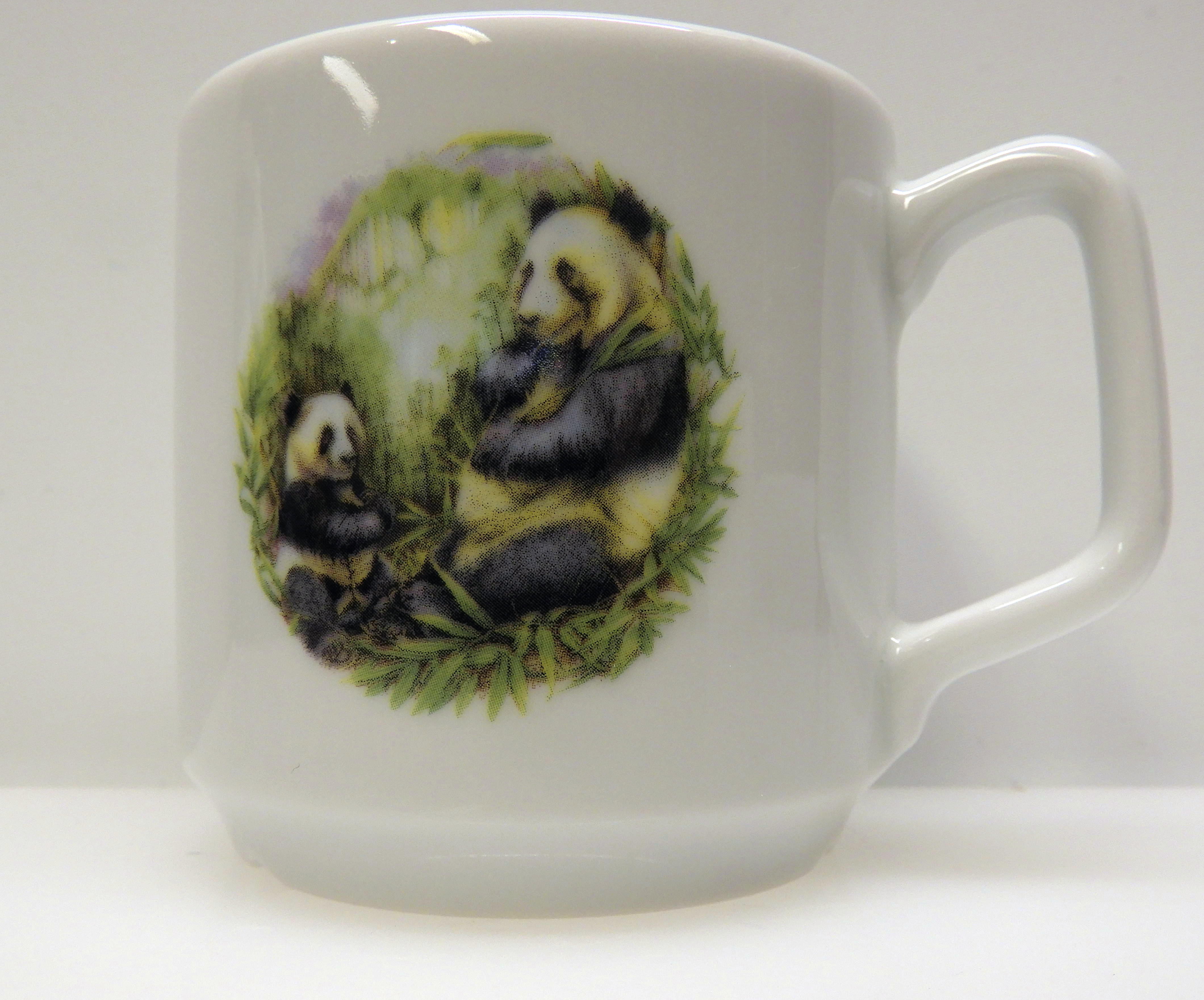 Kaffe, te mugg Panda