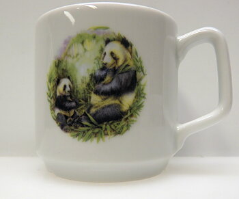Kaffe, te mugg Panda