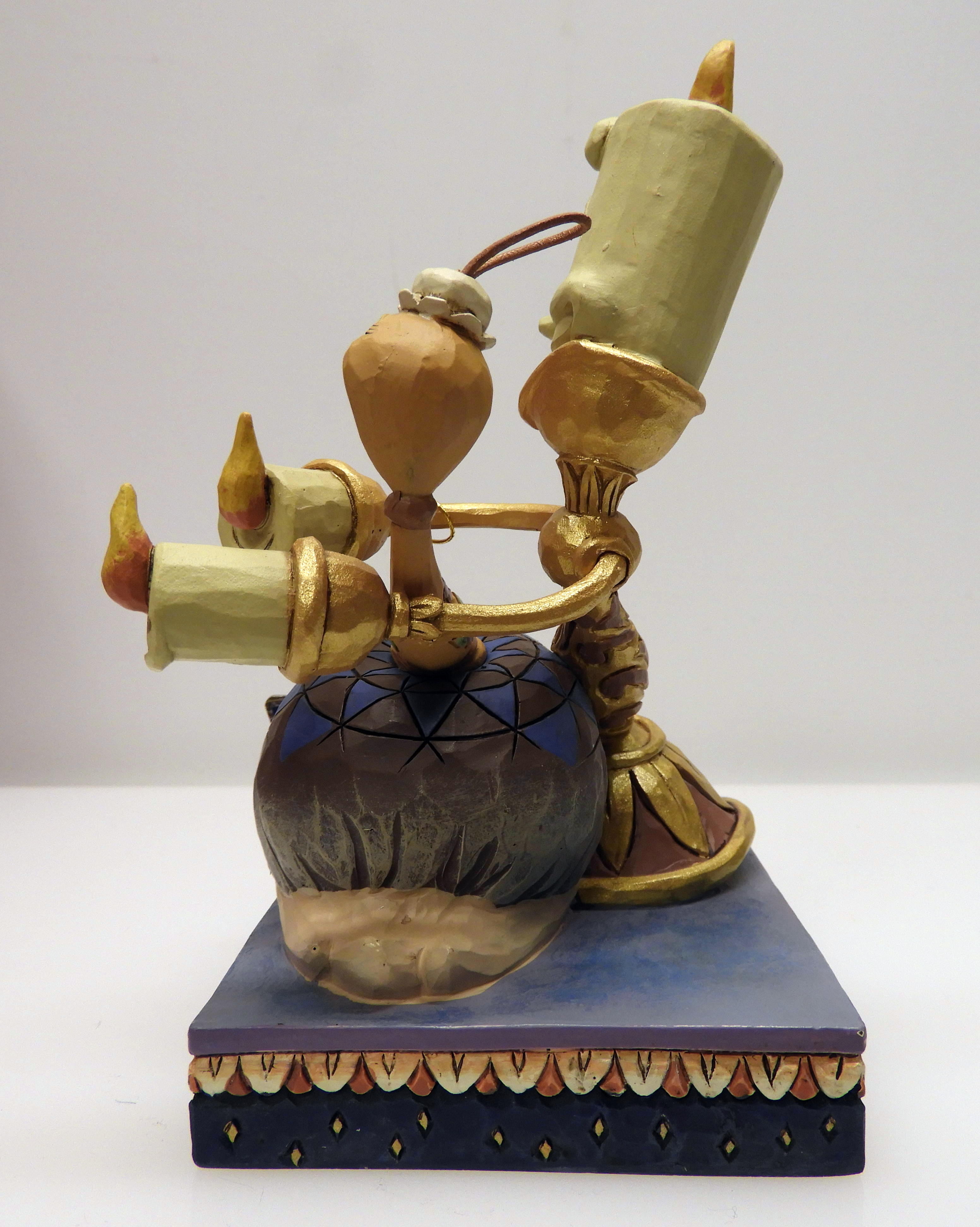 Disneys Lumiere & Plumette av Jim Shore - 5