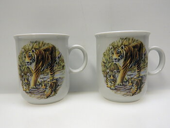 2 st. Kaffe, te muggar Tigrar