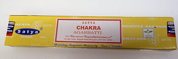 Rökelser Satya CHAKRA15 g.