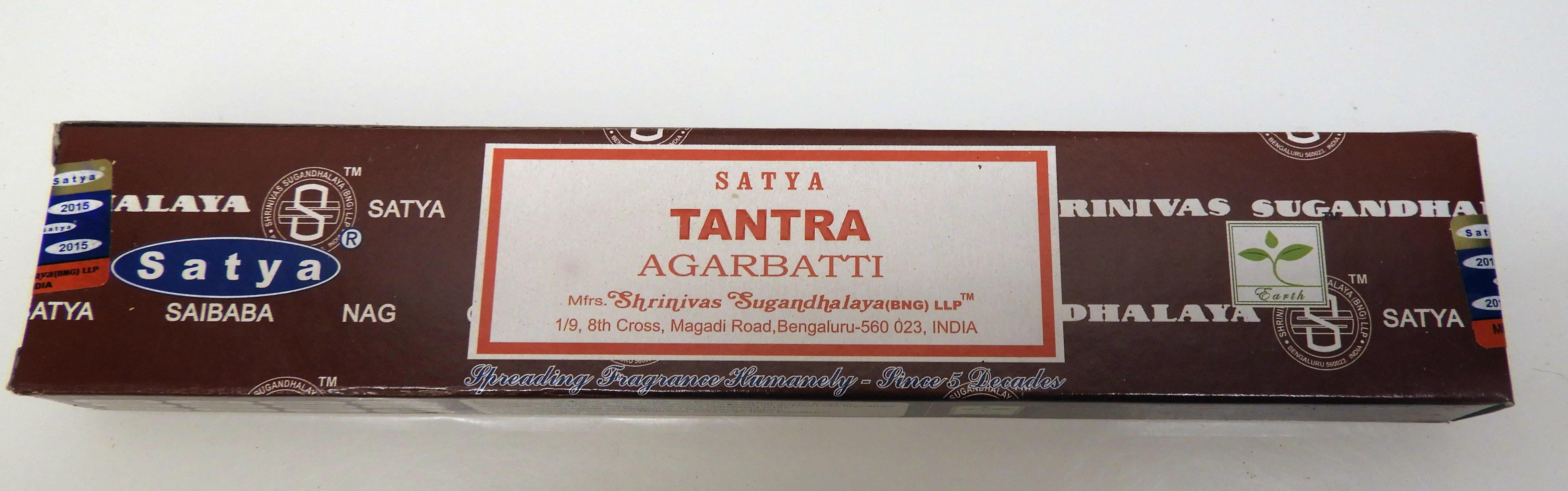 Rökelser Satya TANTRA15 g.