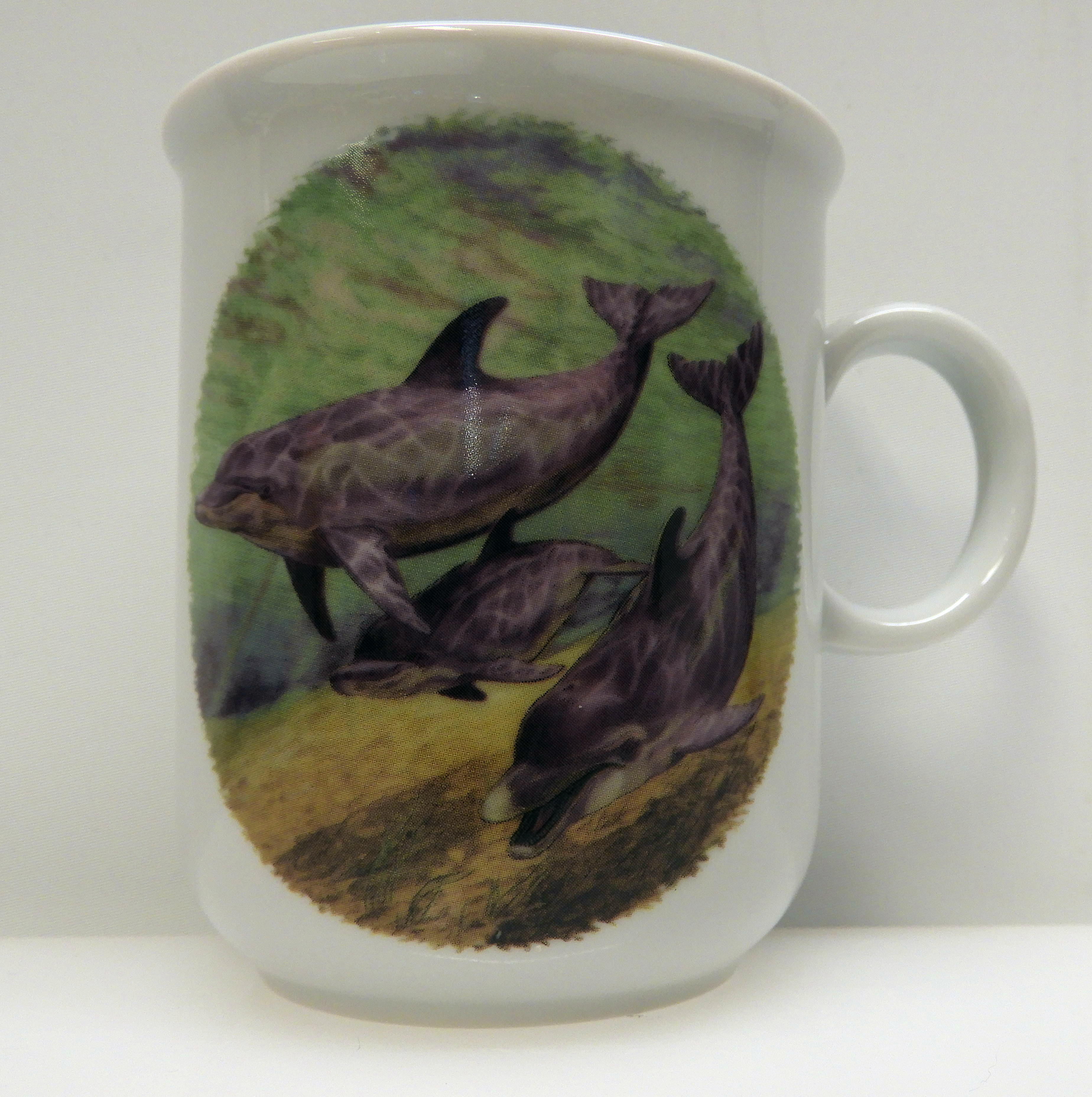 Kaffe, te muggar Delfiner 2 st. - 2