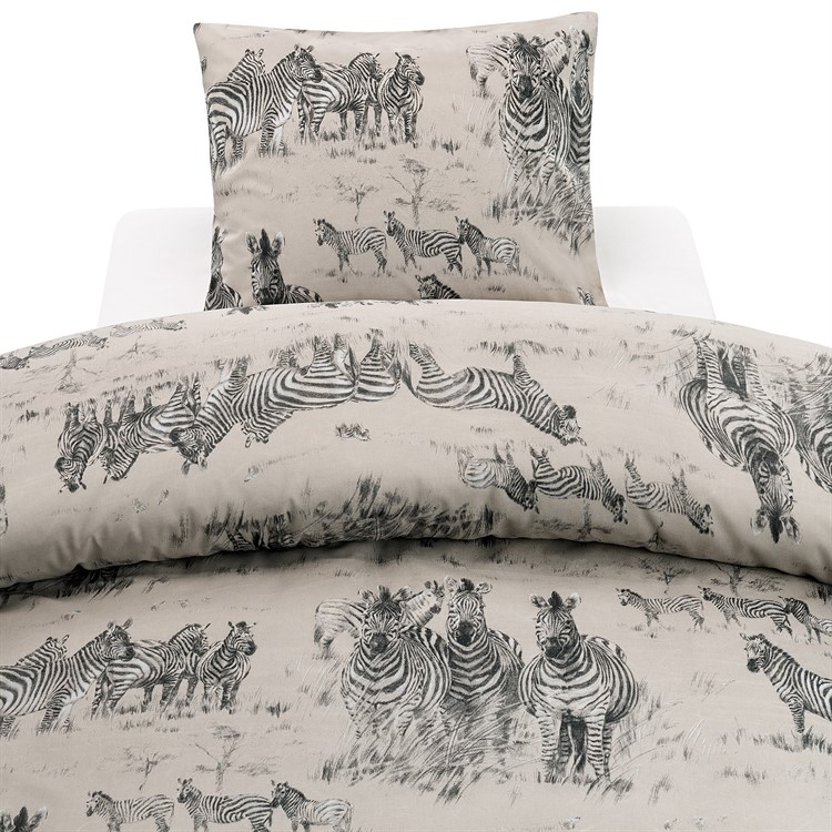 2 -Dels Set  Zebra Life Linne