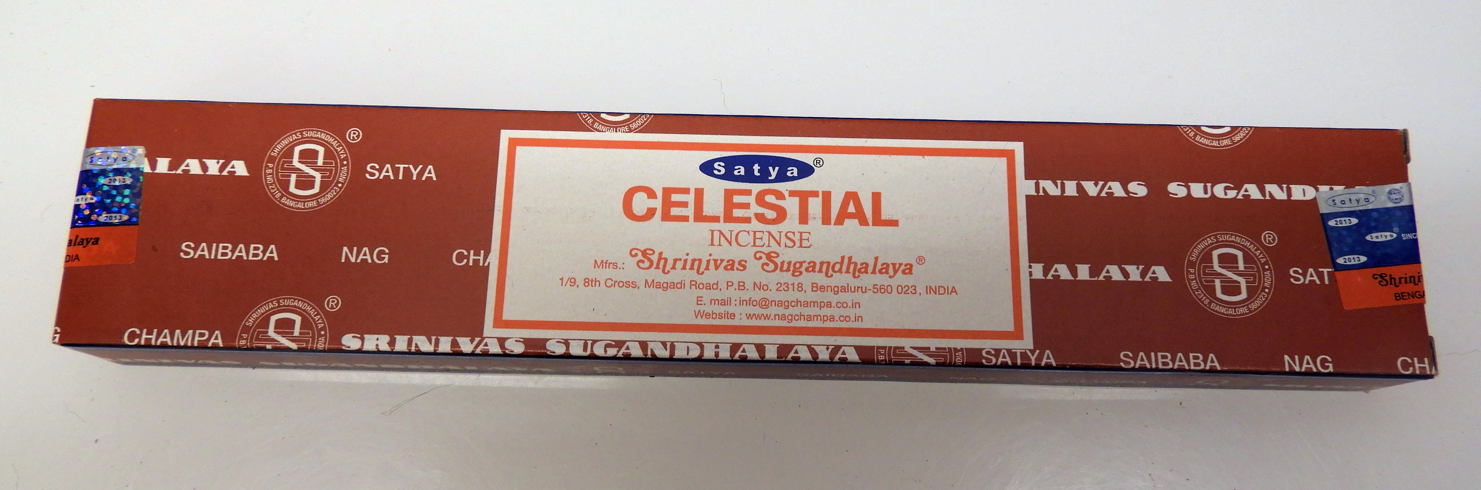 Rökelser Satya Celestial15 g.