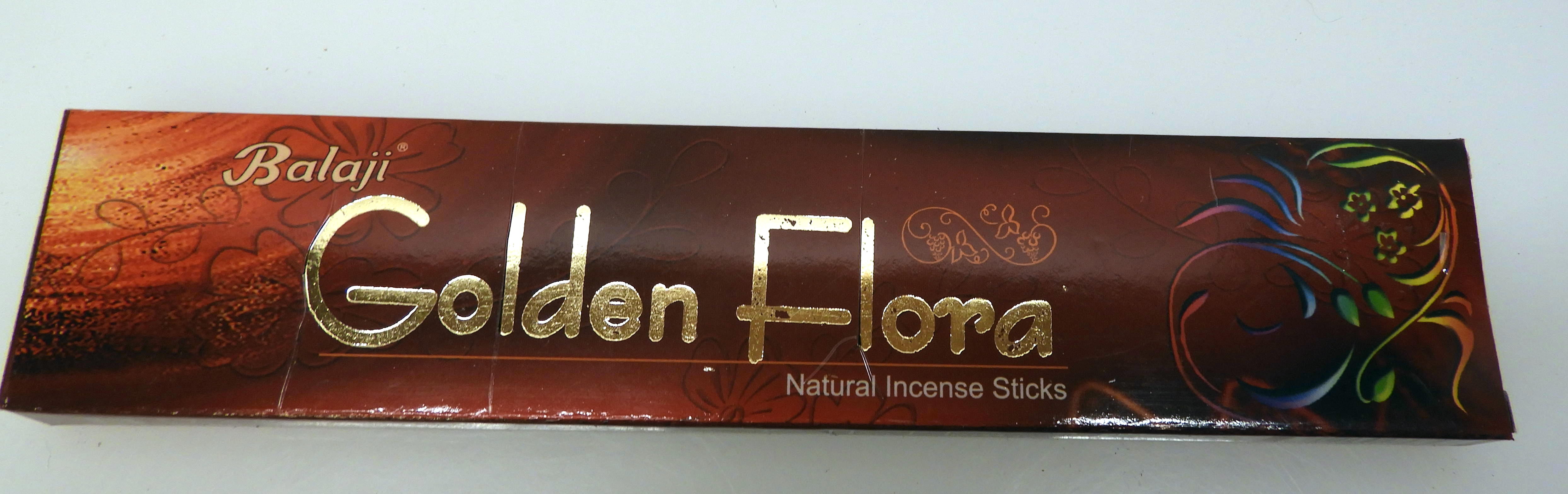 Rökelser Golden Flora 15 g.