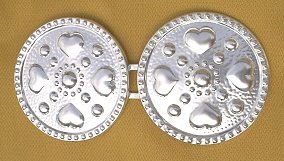 Midjespänne i Silver