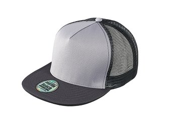 Pro Cap Mesh, 5-panels (grå/svart)