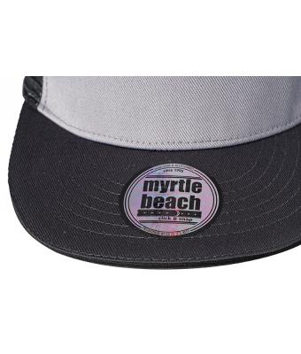Pro Cap Mesh, 5-panels (grå/svart) - 2