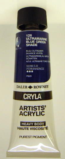 126 Ultarmarine Blue Green Shade