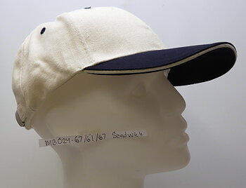 6 Panel Keps med sandwichskärm