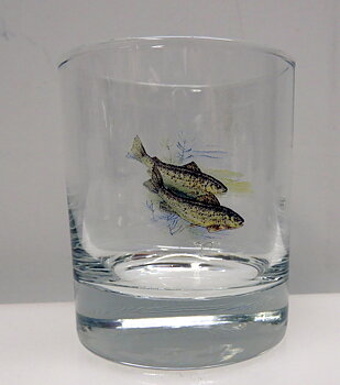 Whiskyglas 20 cl Islande  Fisk 6 Öring