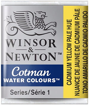 119 Cadmium Yellow Pale Hue, 1/2 kopp