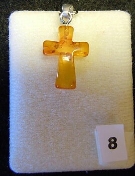 Kors Äkta Bärnsten 8