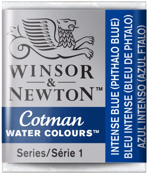 327 Intense Blue, 1/2 kopp