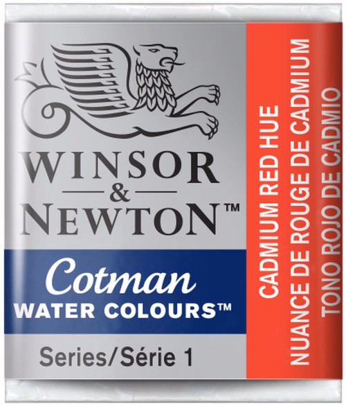 095 Cadmium Red Hue, 1/2 kopp