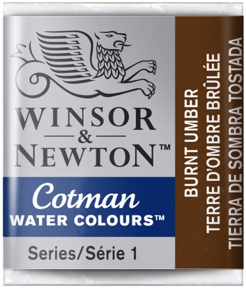 076 Burnt Umber, 1/2 kopp