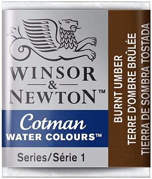 076 Burnt Umber, 1/2 kopp