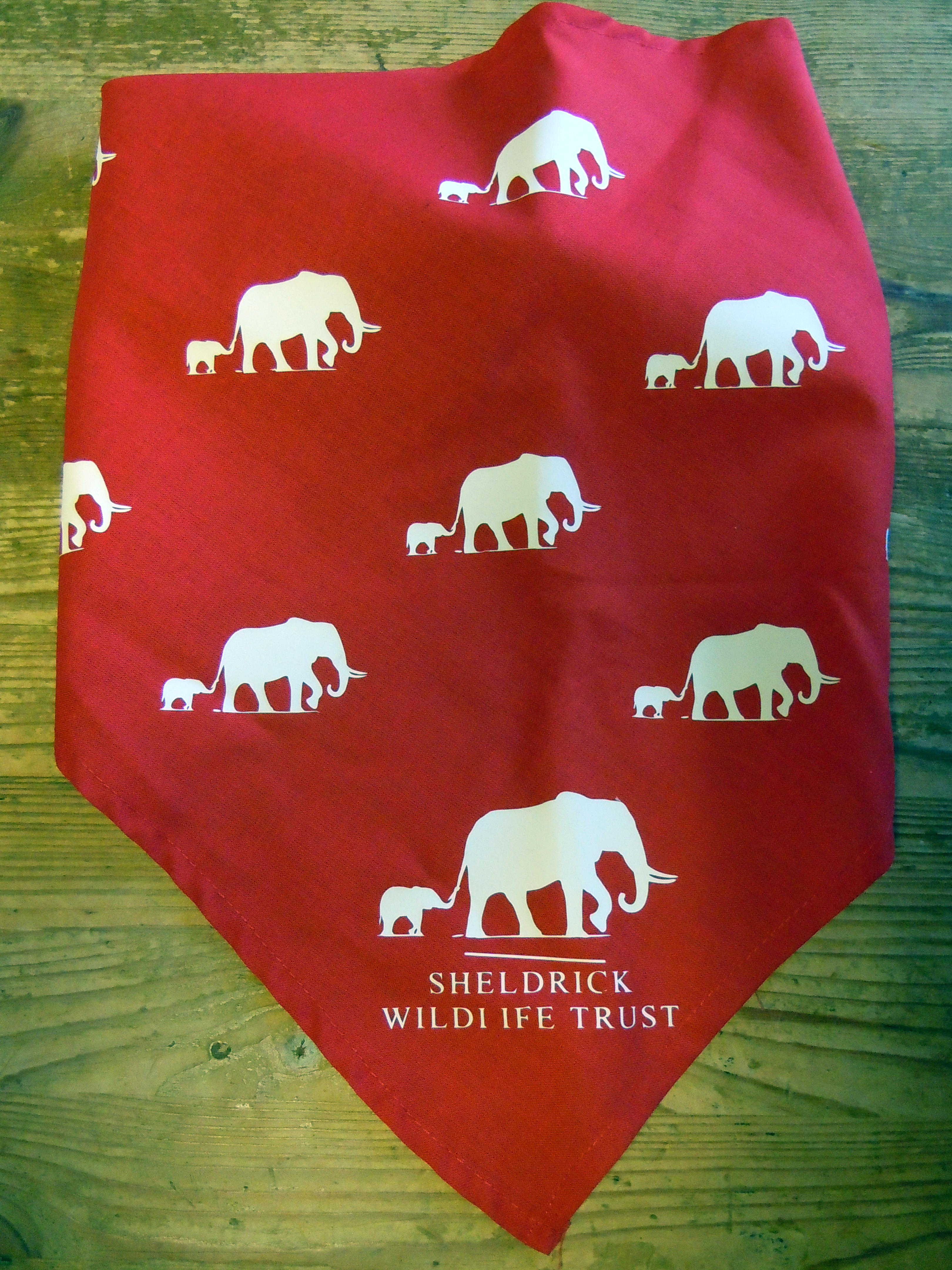 Hund Scarf Röd 