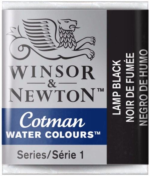 337 Lamp Black, 1/2 kopp
