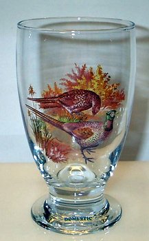 Nordiska Djur Glas, Allglas 34 cl. Fasan