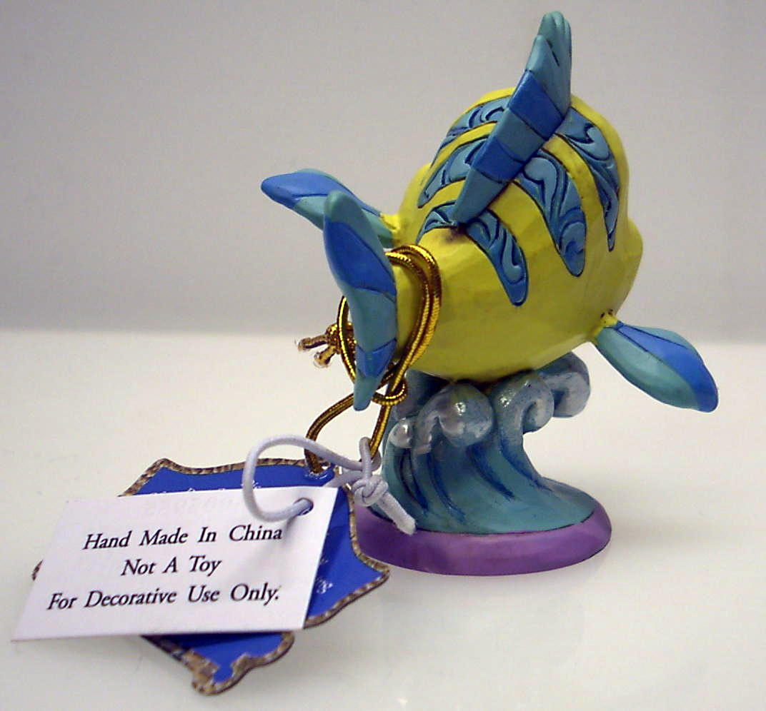Disney Go Fish, Flounder Figurine av Jim Shore - 5