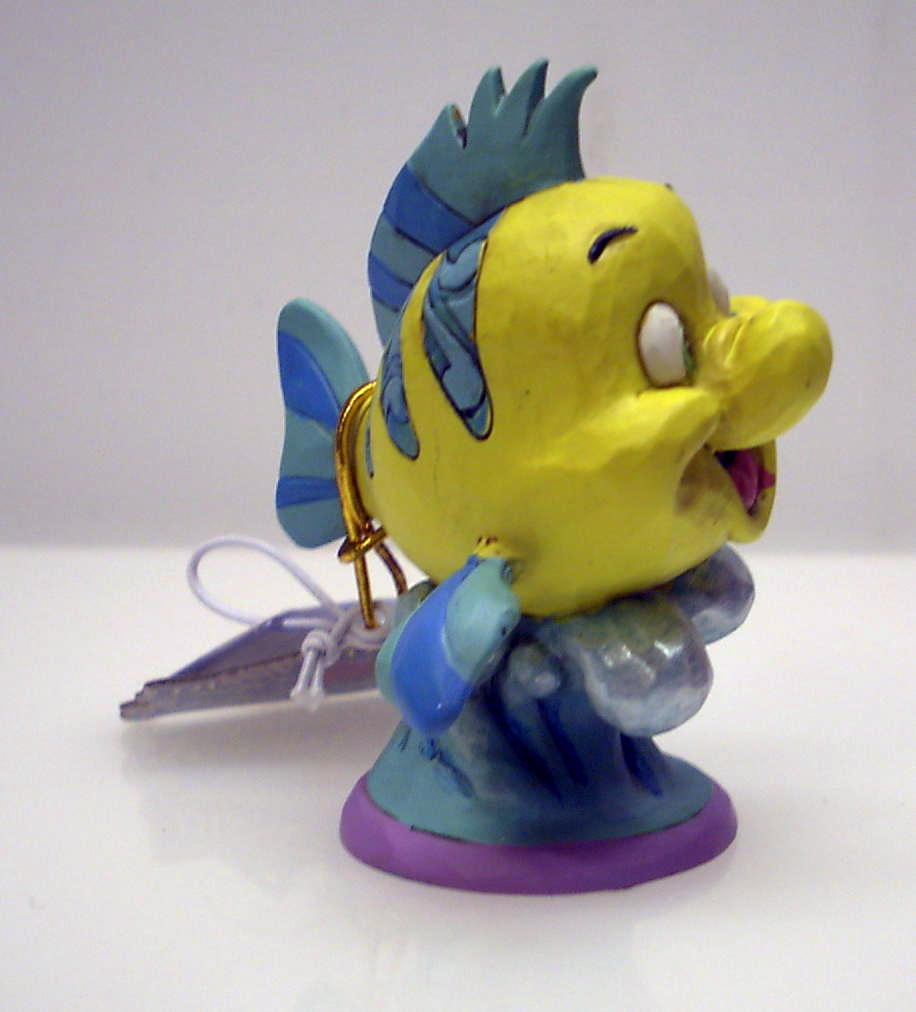 Disney Go Fish, Flounder Figurine av Jim Shore - 6