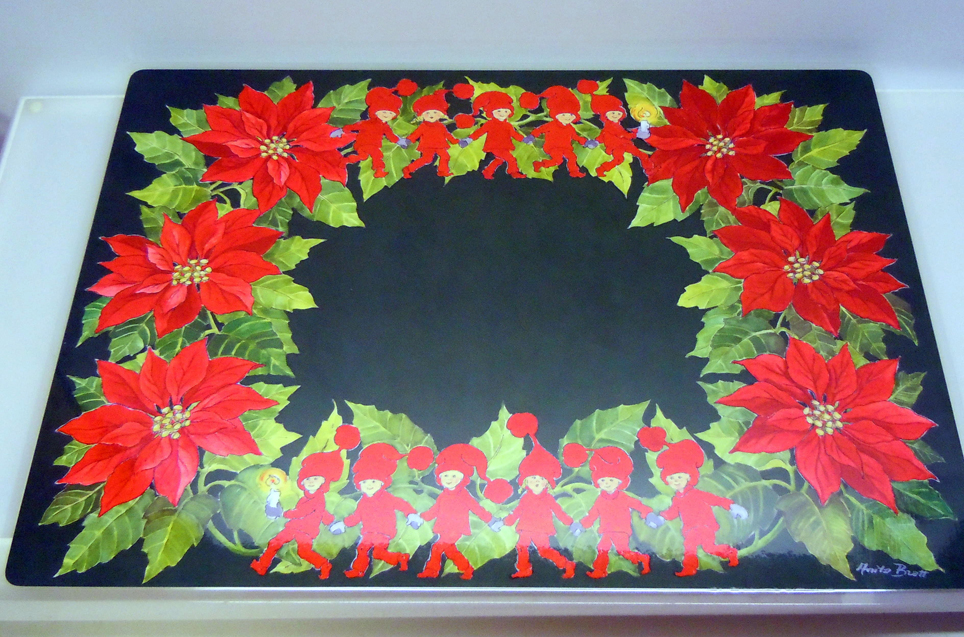 Bordstablett Julstjärna