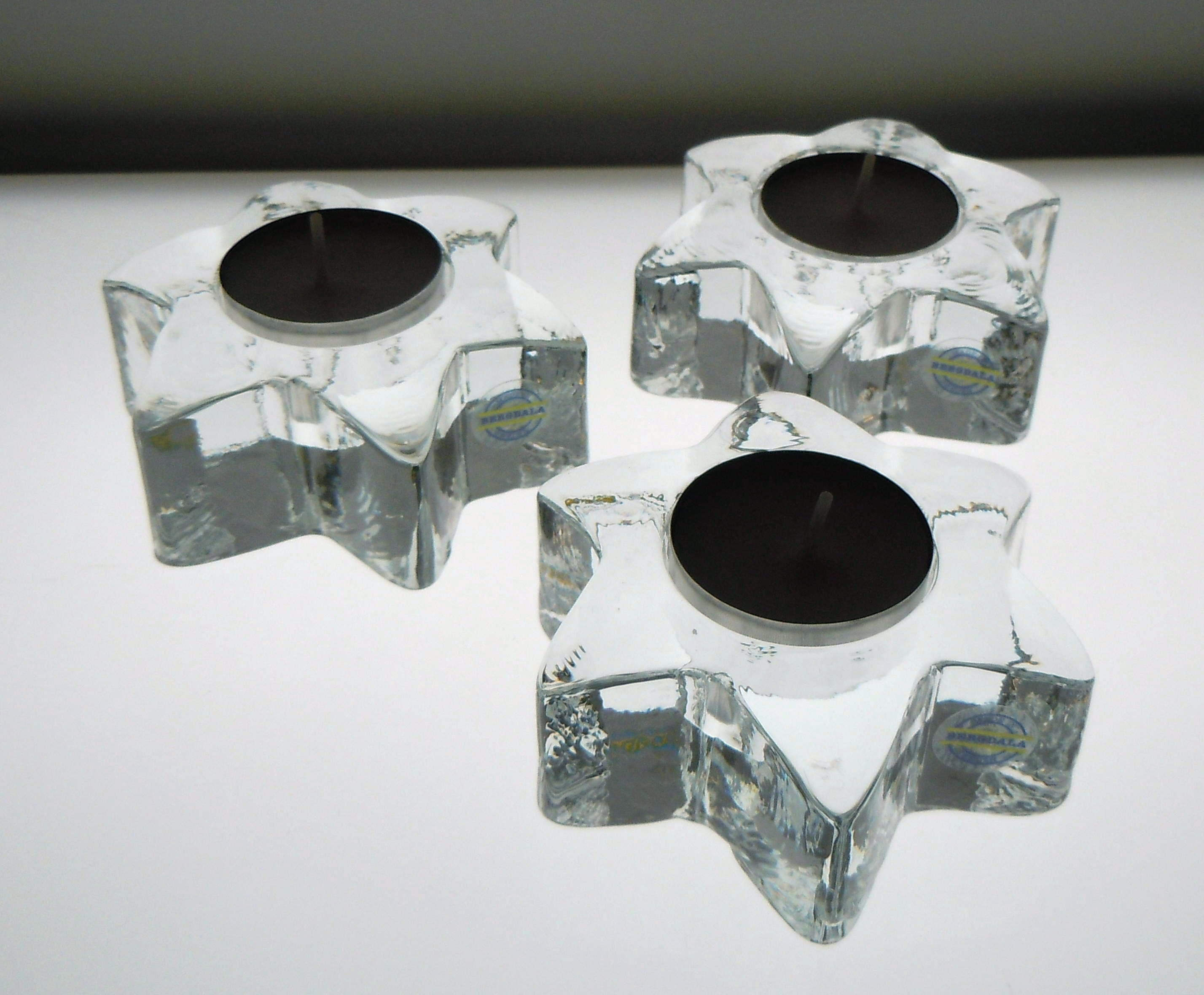Stella glasljusstakar 3 st 95 mm / st i Diameter - 2