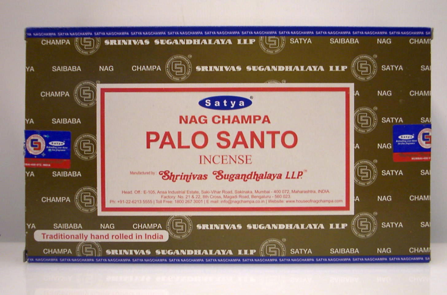 Rökelser VFM Satya Palo Santo15 g. - 2