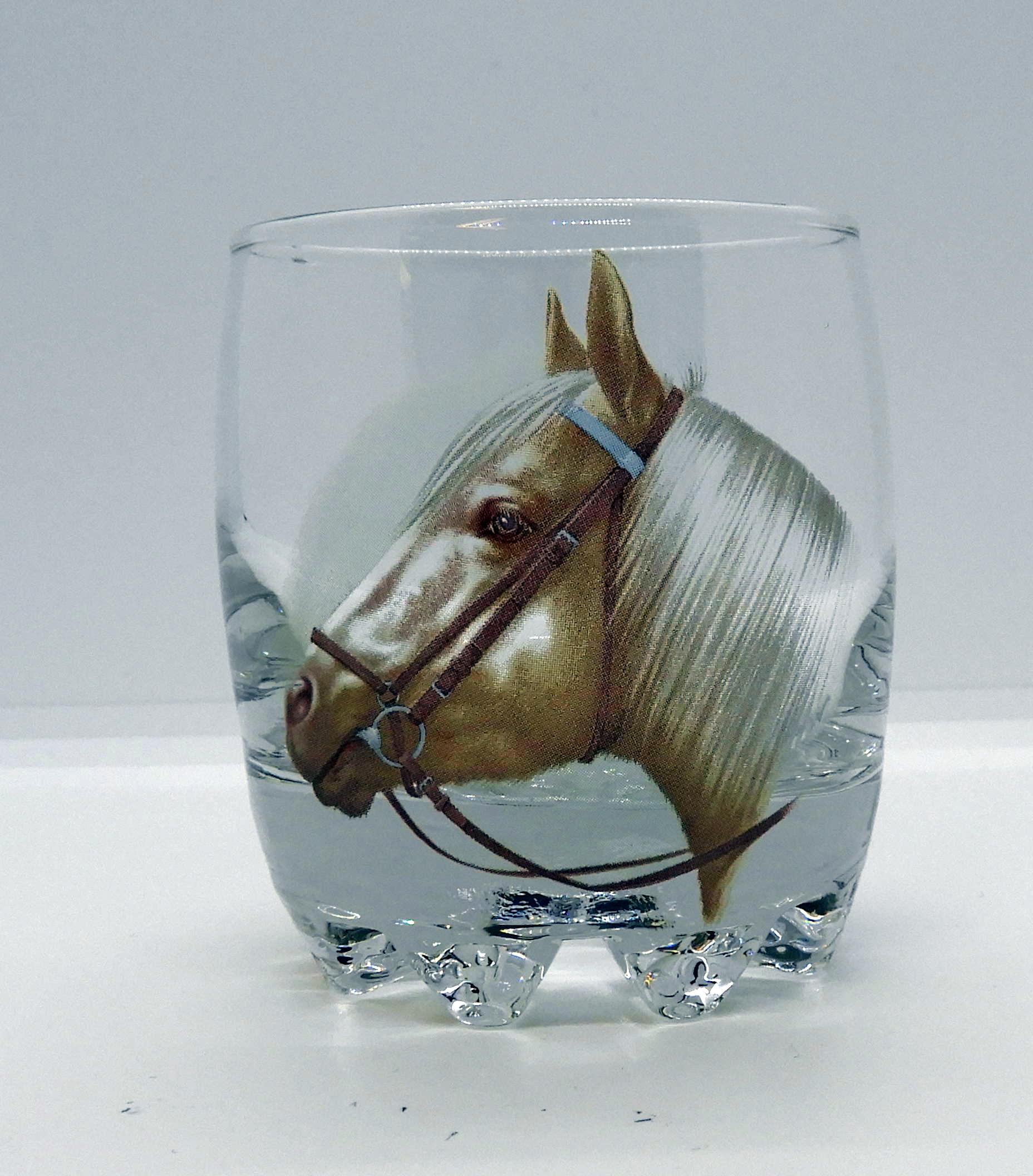 Hästglas B 19,5 cl. Haflinger