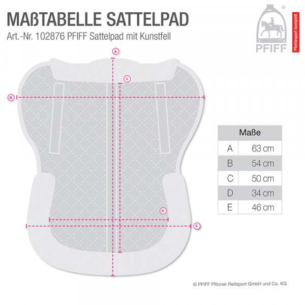 PFIFF Sadelpad Full - 8