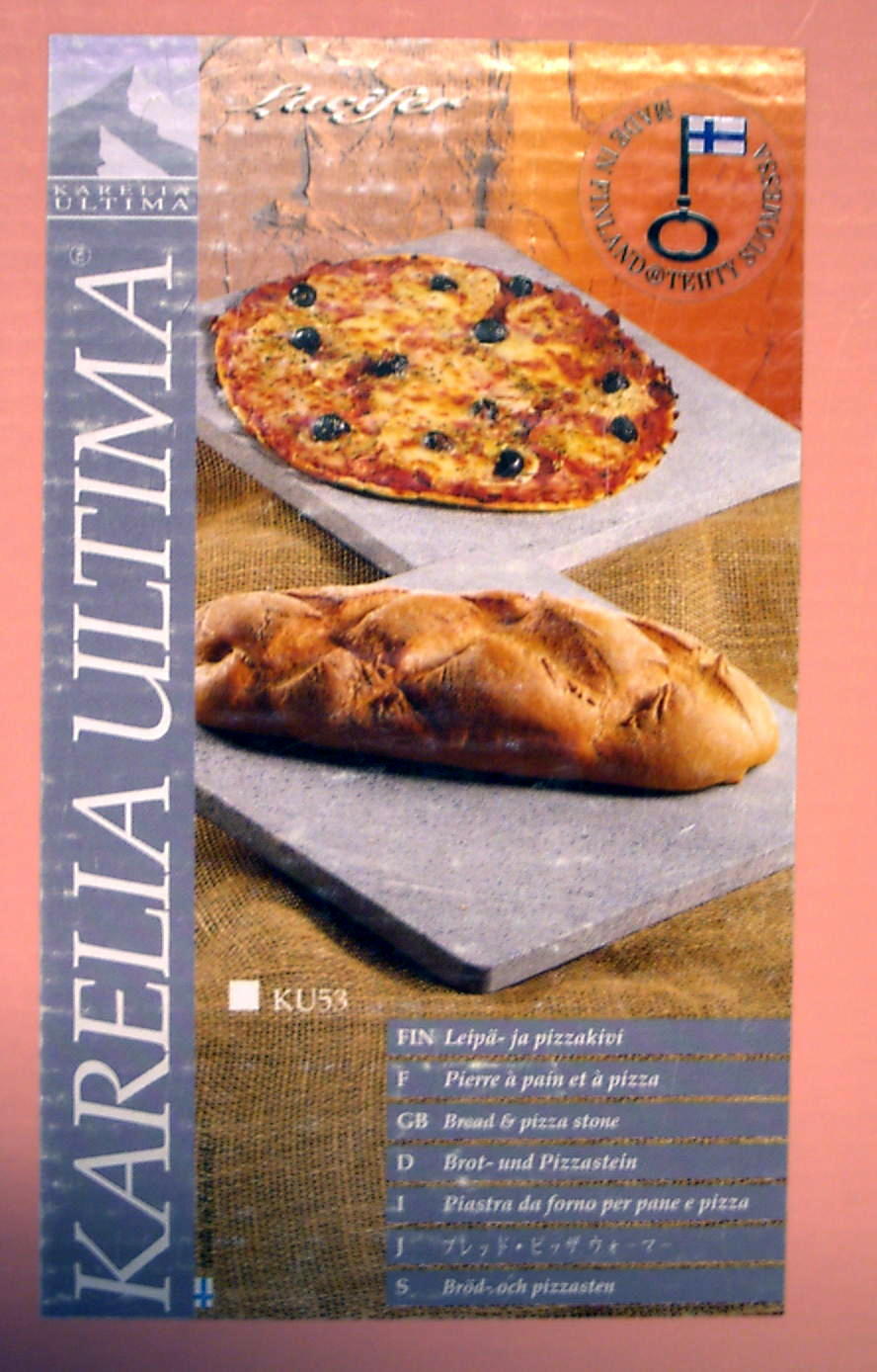 Bröd och pizza sten - 3