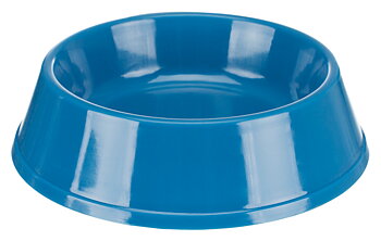 Matskål katt plast Bl frg 0,2 L 12 cm