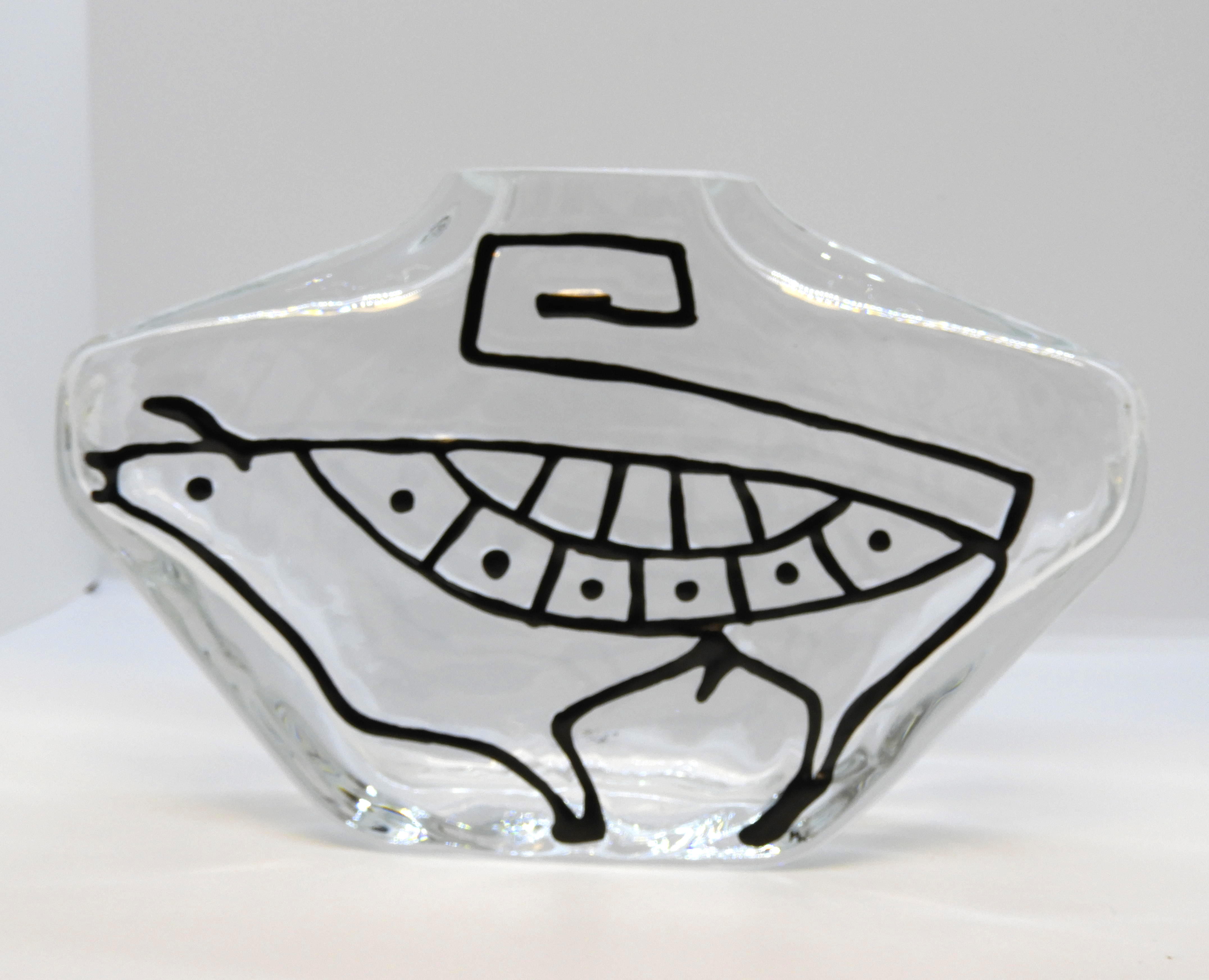 Glasvas av Wiktor Berndt, Tjur Svart