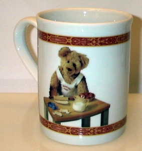 Teddy björn mugg, rak modell B - 2
