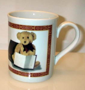 Teddy björn mugg, rak modell C - 2