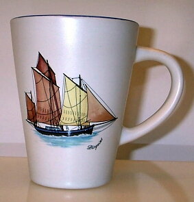 Segelbåtar på mugg 2