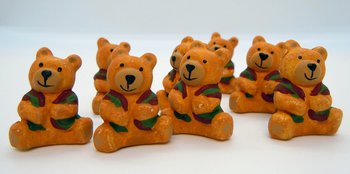 Dekorations Teddybjörnar  8 st / förp.