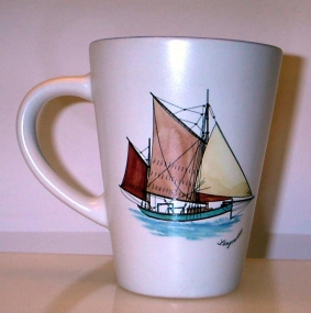 Segelbåtar på mugg 5
