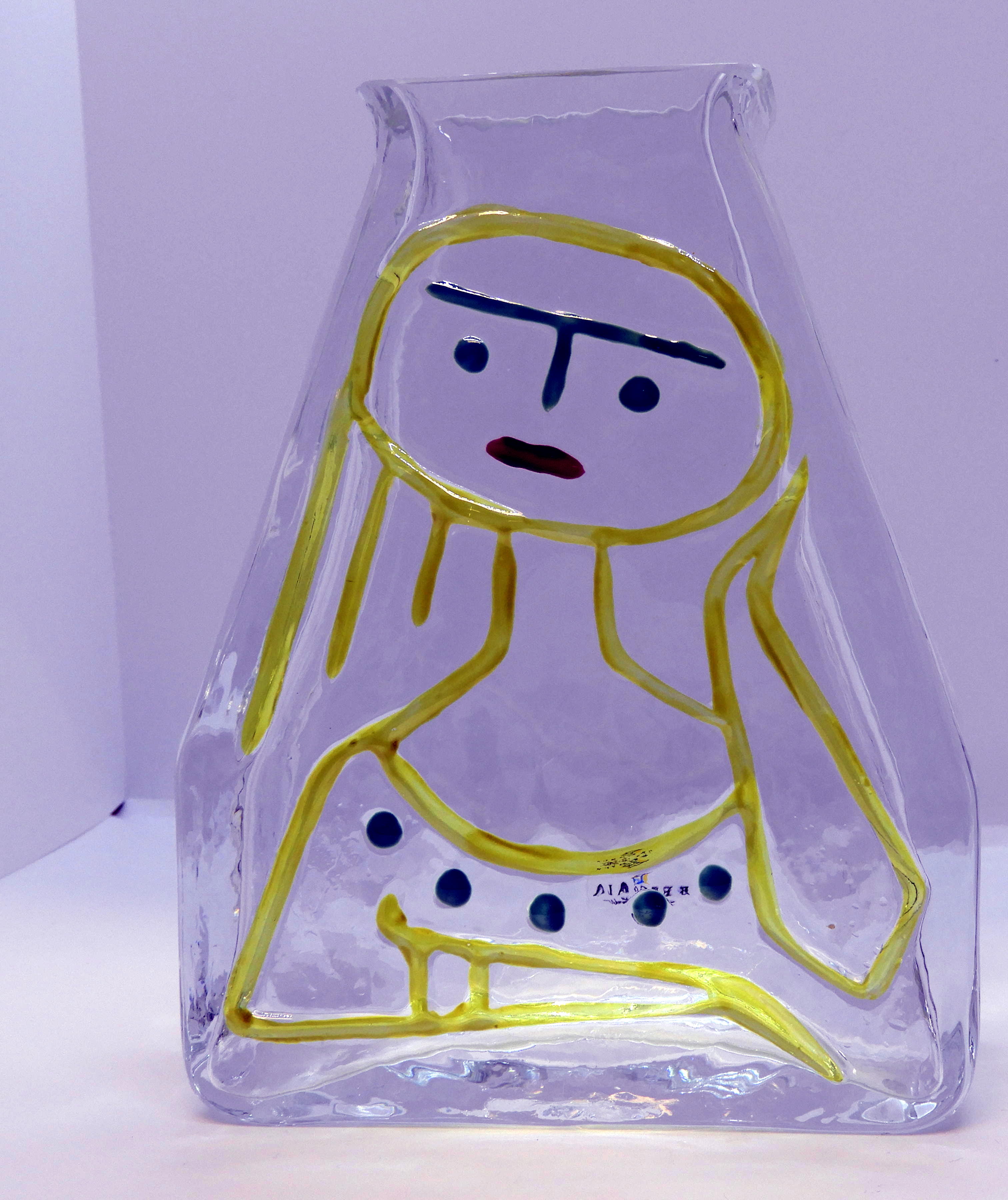 Glasvas av Wiktor Berndt, Flickan 