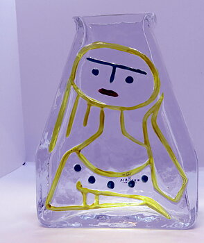 Glasvas av Wiktor Berndt, Flickan 