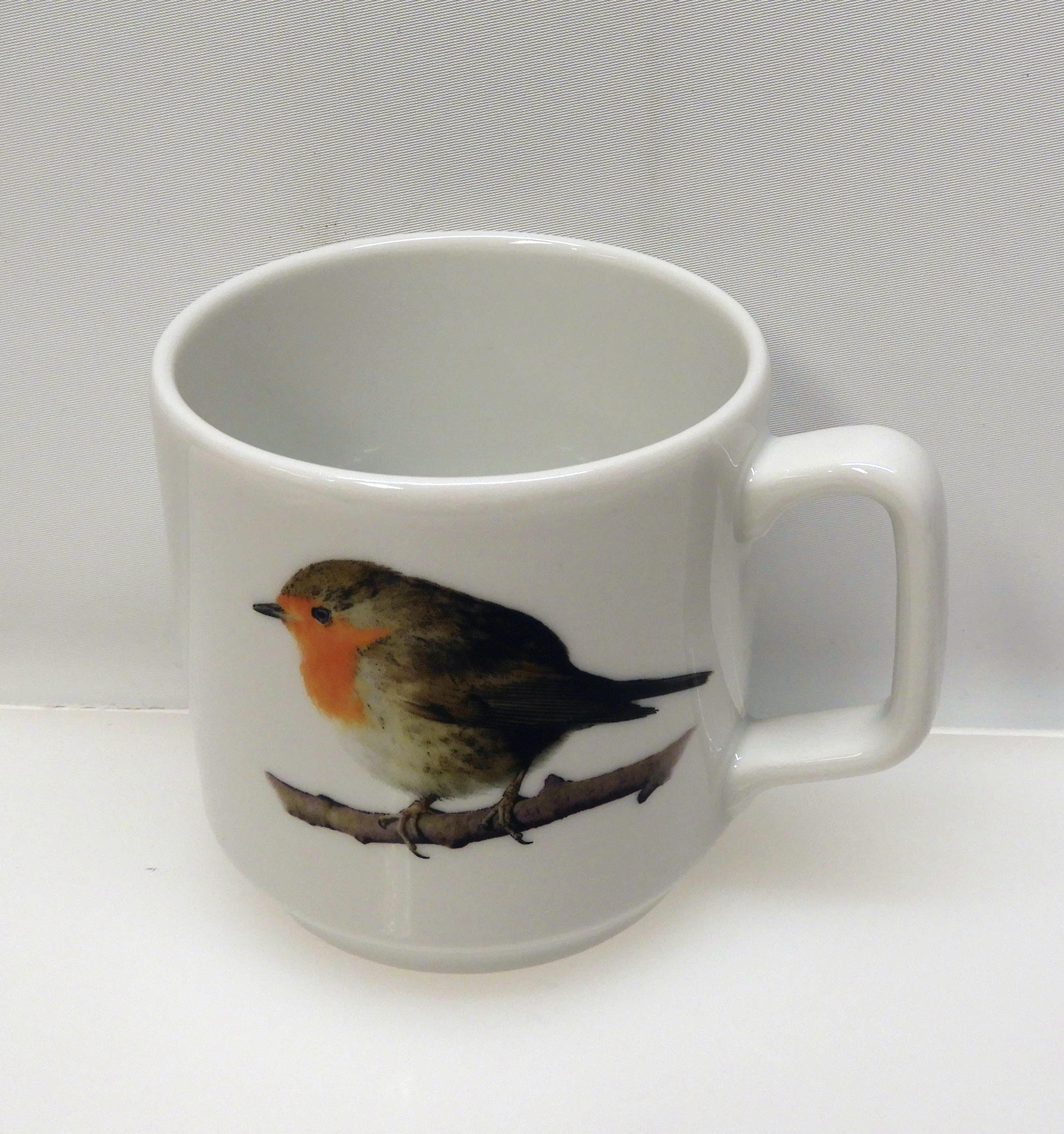 Kaffe, te mugg Rödhake - 2