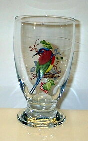 Fågel Glas, Allglas 34 cl. Paradisfågel 2
